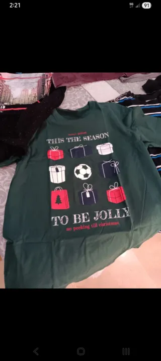 Lote 8 Camisetas Variadas Tallas m/L