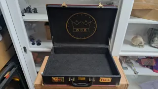 Maletín Polipiel Negro con Combinación