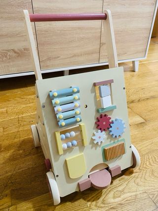 Andador Carro Madera Bebé