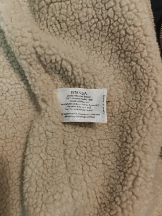 Parka Fred Perry azul marino - Talla L