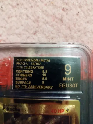 Carta Pokémon Pikachu 2021 25th Celebrations