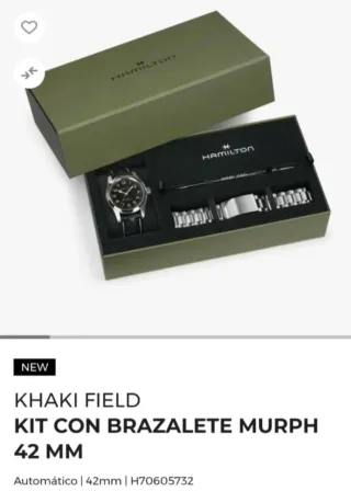 Reloj Hamilton Khaki Field Kit Murph