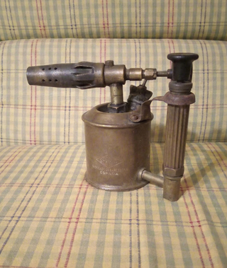 Soplete Antiguo Latón SERROT Barcelona (Industrial