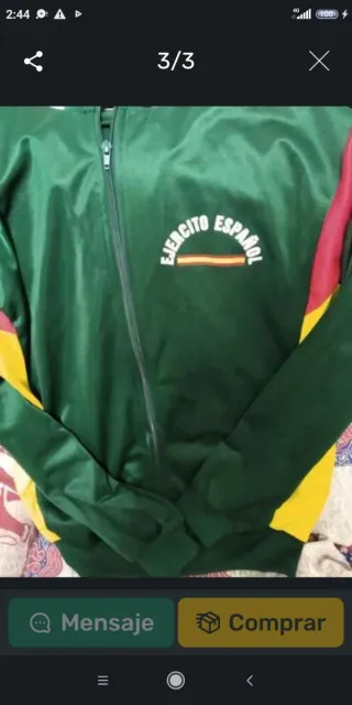 Chándal Militar Vintage Ejército Español