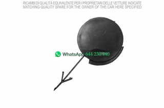 TAPA REMOLQUE PARAGOLPES DELANTERO OPEL CORSA C 2