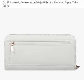 Cartera Guess Blanca con Correa Dorada