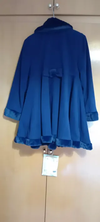 Abrigo azul Miranda 12 años