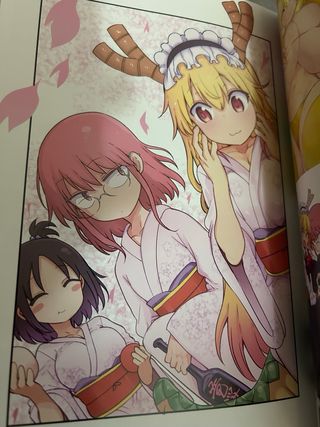 Dragon maid artbook