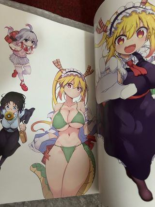 Dragon maid artbook