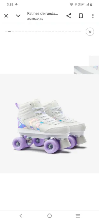 Patines Decathlon Blancos Niña