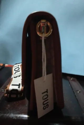 Bolso Bandolera Tous Beige y Marrón Colección Kaos