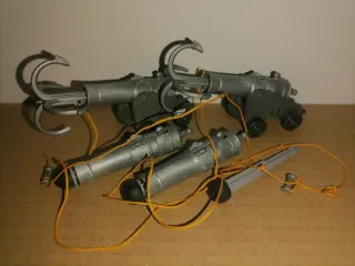 Playmobil-Cañones con proyectiles asedio piratas.