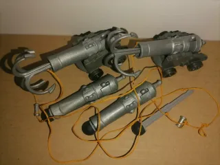 Playmobil-Cañones con proyectiles asedio piratas.