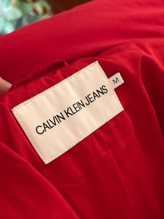 Casaco Calvin Klein Vermelho Tamanho M