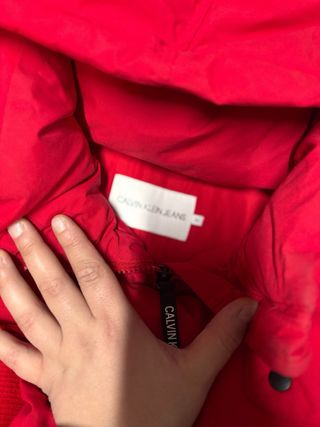 Casaco Calvin Klein Vermelho Tamanho M