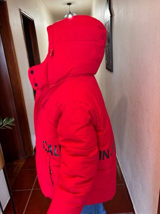 Casaco Calvin Klein Vermelho Tamanho M