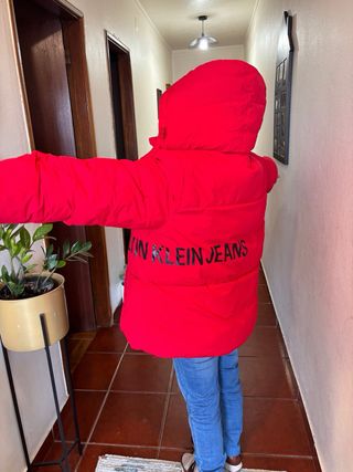 Casaco Calvin Klein Vermelho Tamanho M