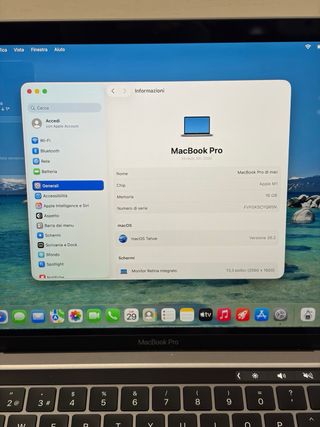 MacBook Pro M1 2020 Touch Bar 13''