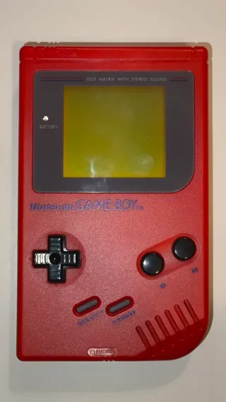 Nintendo Game Boy DMG Rojo