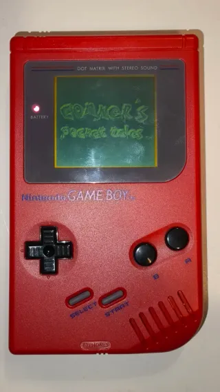 Nintendo Game Boy DMG Rojo