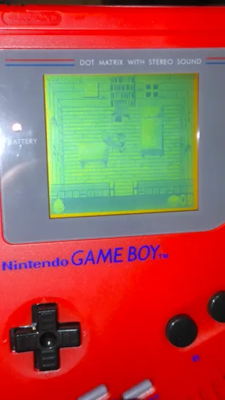 Nintendo Game Boy DMG Rojo