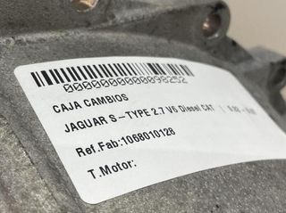 Jaguar 1068010128 caja cambios s-type 2.7 v6 98252