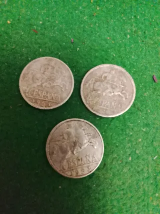 3 Monedas España 1953