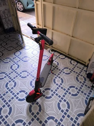 Patinete eléctrico Xiaomi averiado