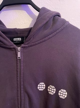 Sudadera Cold Culture Cremallera Talla L