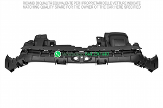 SOPORTE CENTRAL PARAGOLPES DELANTERO (PLASTICO) F