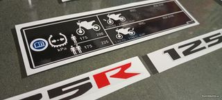 Autocolantes para Honda CBR 125 R