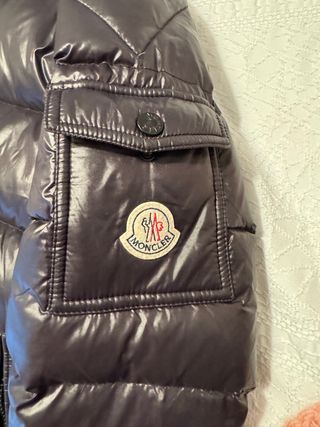 Plumífero Moncler Negro Acolchado