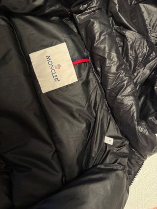 Plumífero Moncler Negro Acolchado