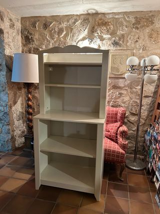 Mueble auxiliar blanco madera