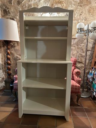 Mueble auxiliar blanco madera