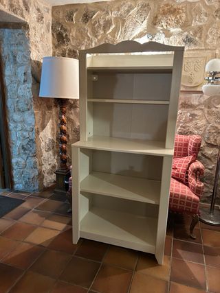 Mueble auxiliar blanco madera