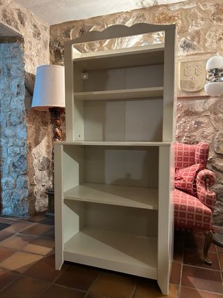 Mueble auxiliar blanco madera
