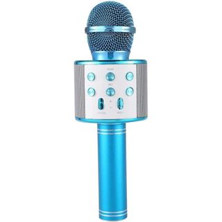 Microfono Inalámbrico Karaoke Bluetooth 858 + Altavoz, Modo Eco