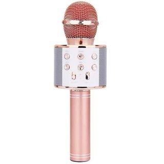 Microfono Inalámbrico Karaoke Bluetooth 858 + Altavoz, Modo Eco