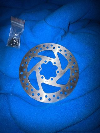 Disco Freno Bicicleta 140mm + Tornillos