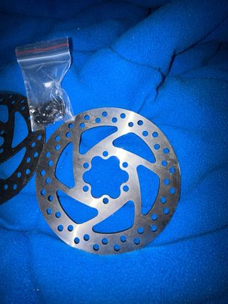 Disco Freno Bicicleta 140mm + Tornillos