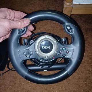 Volante y pedales PS4 GTR