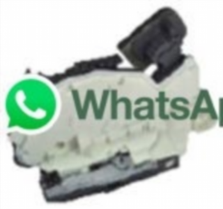 CERRADURA DE PUERTA TRASERO IZQUIERDO(F/NEGRO 7PI