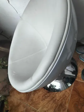 Sillón Huevo Diseño Vintage