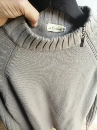Jersey cuello cremallera in Estenso talla L