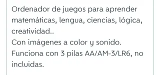 Ordenador Vtech Genio Color Azul