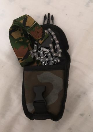 Sega a catena tascabile con custodia