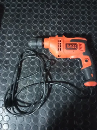 Taladro Black+Decker Eléctrico Naranja