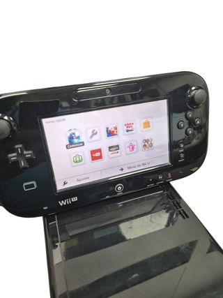 Consola Nintendo Wii U Nera Completa