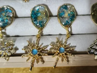 Pendientes Navideños Artesanales